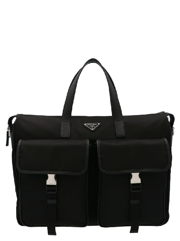 mens prada briefcase