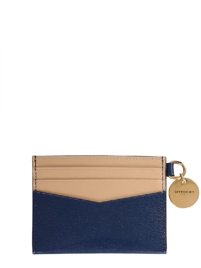 Shop Givenchy Women's Blue Leather Card Holder
