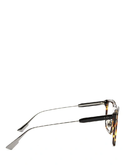 Shop Dior Women's Brown Metal Glasses