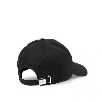 Shop Karl Lagerfeld Women's Black Cotton Hat