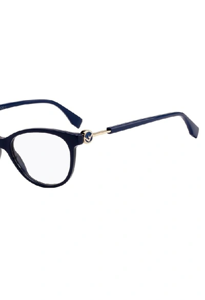 Shop Fendi Women's Multicolor Metal Glasses