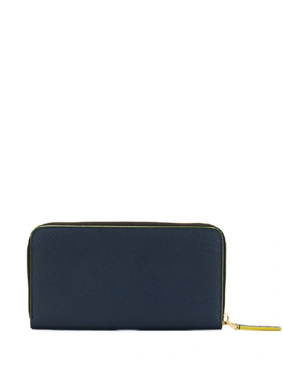 Shop Marni Women's Blue Leather Wallet