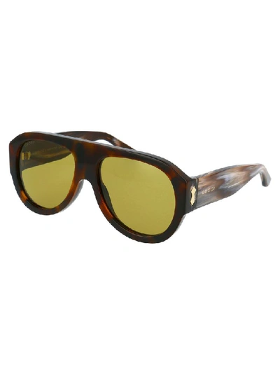 Shop Gucci Women's Multicolor Metal Sunglasses