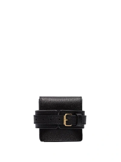 Shop Jacquemus Women's Black Leather Bracelet