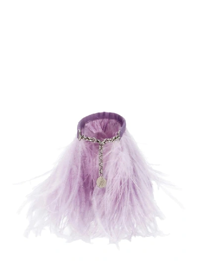 Shop Attico Women's Purple Polyester Bracelet