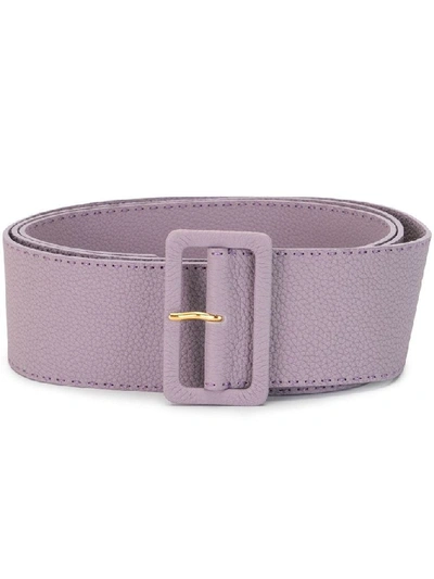 Shop Agnona Women's Purple Leather Belt