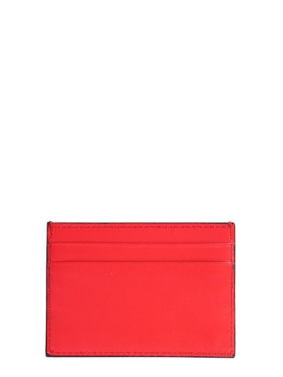 Shop Versace Women's Red Leather Card Holder
