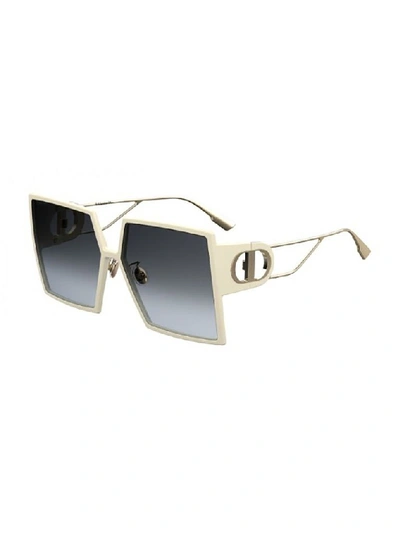 Shop Dior Women's Beige Metal Sunglasses