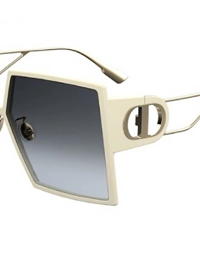 Shop Dior Women's Beige Metal Sunglasses