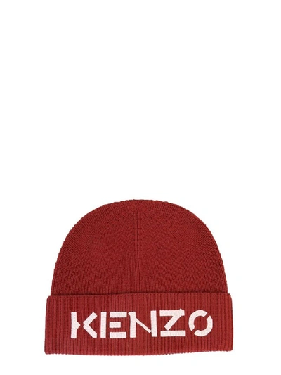 Shop Kenzo Women's Red Wool Hat