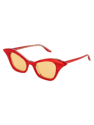 Shop Gucci Women's Red Metal Sunglasses