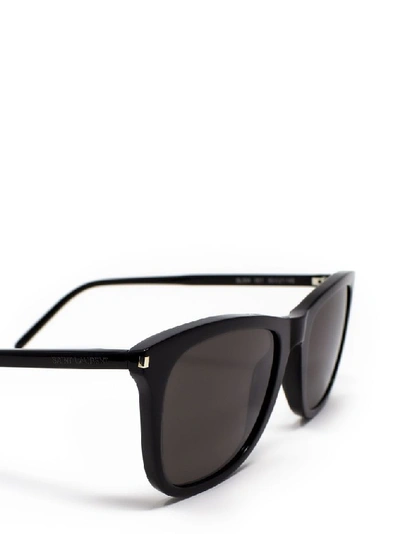 Shop Saint Laurent Women's Multicolor Metal Sunglasses