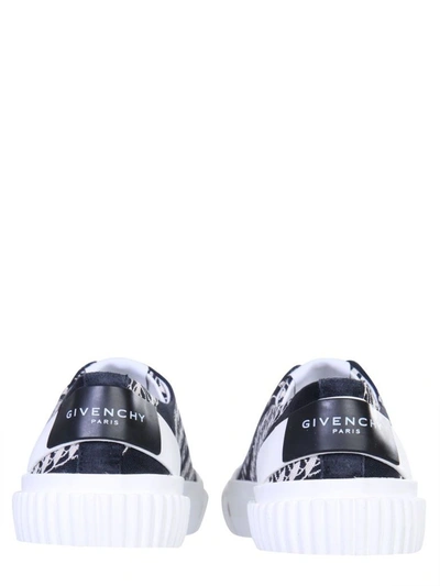Shop Givenchy Women's Blue Fabric Sneakers