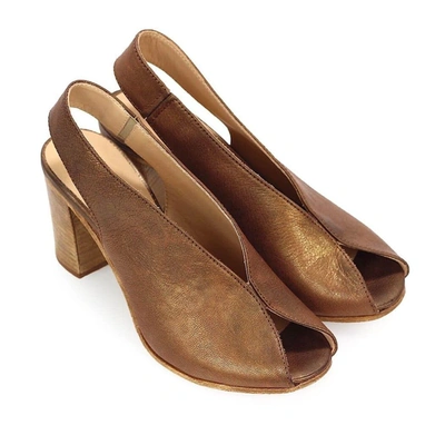 Shop Lemaré Women's Brown Leather Sandals