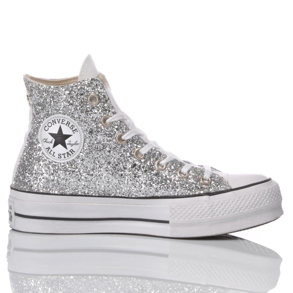target silver sneakers