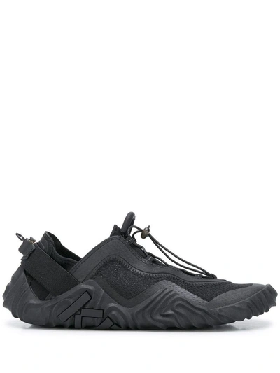 Shop Kenzo Women's Black Polyester Sneakers