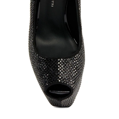 Shop Giuseppe Zanotti Design Women's Black Leather Pumps