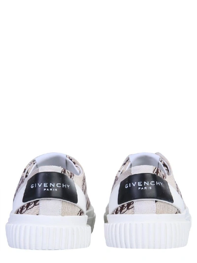 Shop Givenchy Women's Beige Fabric Sneakers