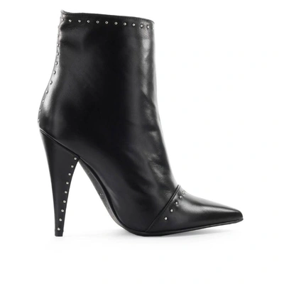 Shop Marc Ellis Women's Black Leather Ankle Boots