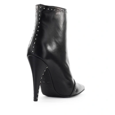 Shop Marc Ellis Women's Black Leather Ankle Boots