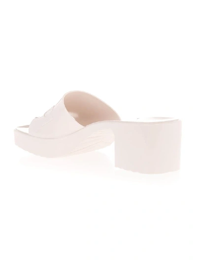 Shop Gucci Women's White Rubber Sandals