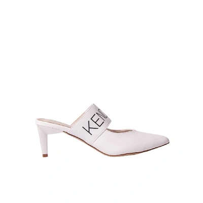 Shop Kendall + Kylie Women's White Faux Leather Sandals