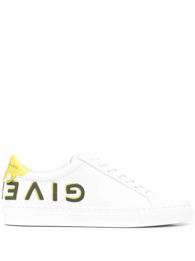 Shop Givenchy Women's White Leather Sneakers