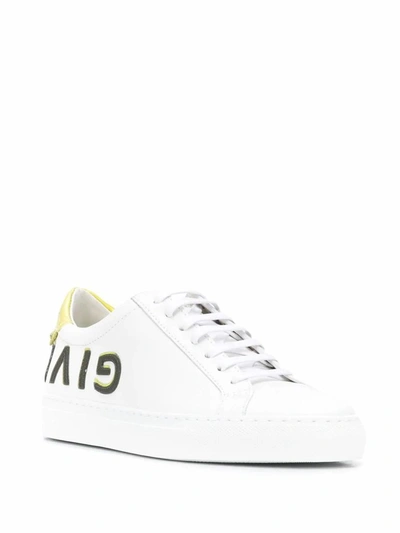 Shop Givenchy Women's White Leather Sneakers