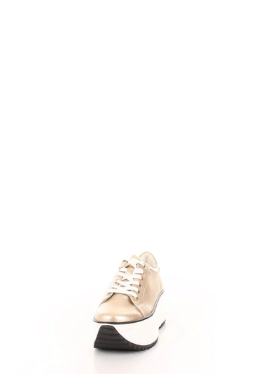 Shop Cult Women's Gold Leather Sneakers