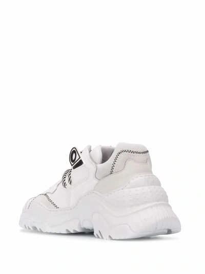 Shop N°21 Women's White Leather Sneakers