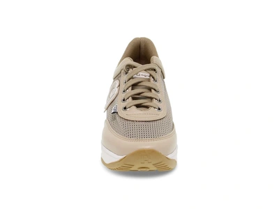 Shop Ruco Line Women's Beige Polyester Sneakers