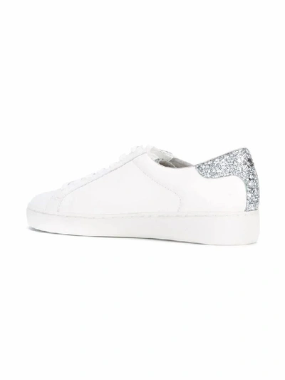 Shop Michael Kors Women's White Leather Sneakers