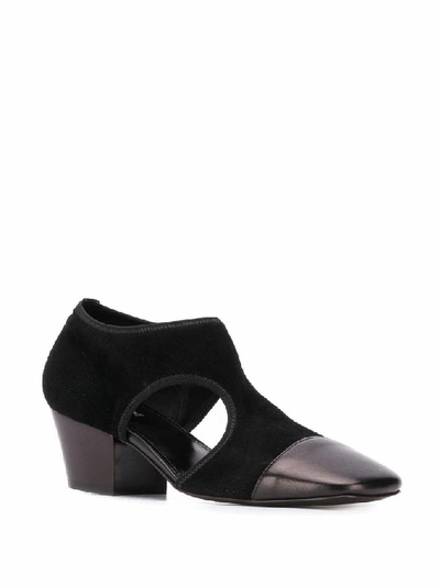 Shop Lemaire Women's Black Leather Heels