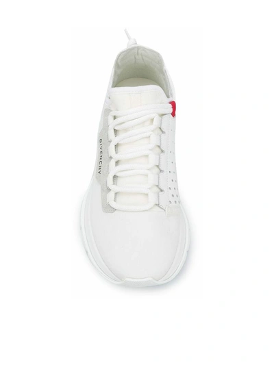 Shop Givenchy Women's White Polyamide Sneakers