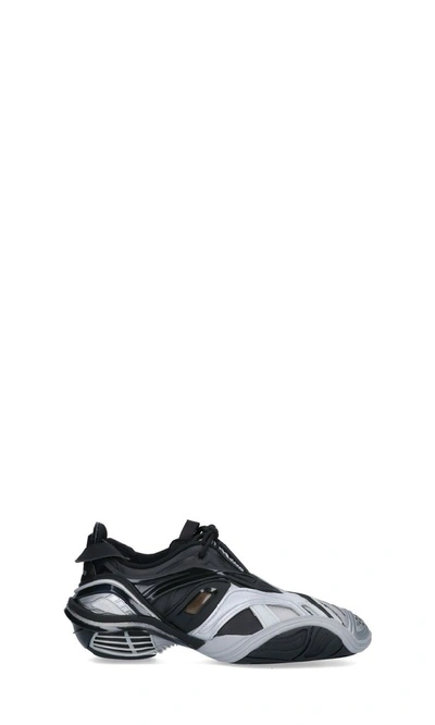 Shop Balenciaga Men's Black Polyurethane Sneakers