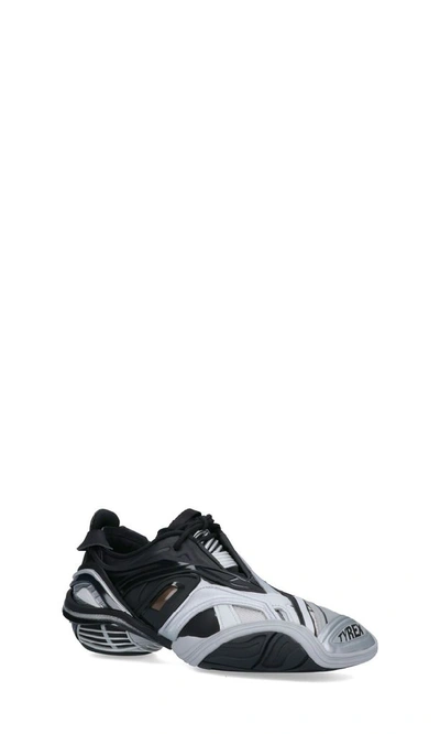 Shop Balenciaga Men's Black Polyurethane Sneakers