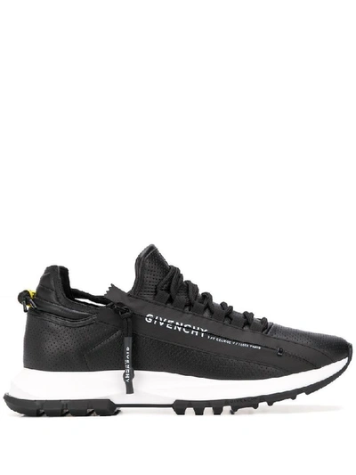 Shop Givenchy Men's Black Leather Sneakers