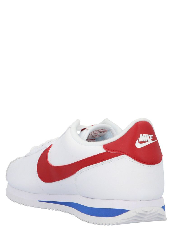 nike cortez white red swoosh