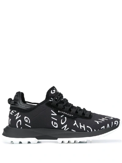 Shop Givenchy Men's Black Polyester Sneakers