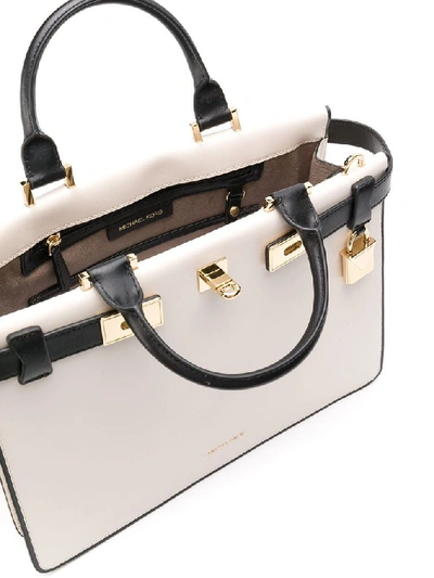 Shop Michael Kors Women's Beige Leather Handbag