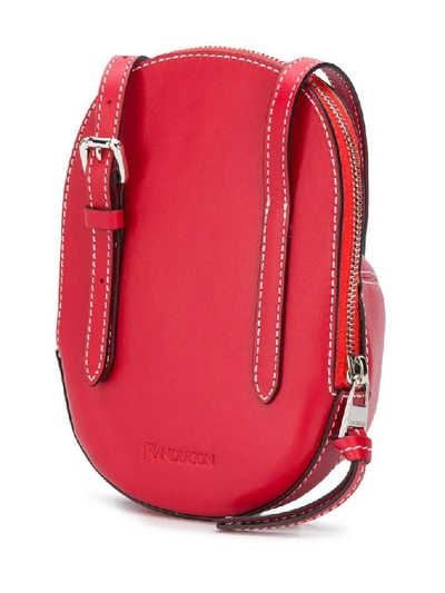 Shop Jw Anderson J.w. Anderson Women's Red Leather Shoulder Bag