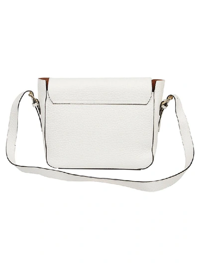 Shop Avenue 67 Women's White Leather Shoulder Bag