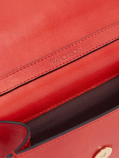 Shop Jw Anderson J.w. Anderson Women's Red Leather Shoulder Bag