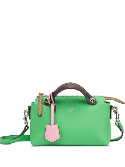 Shop Fendi Women's Green Leather Handbag