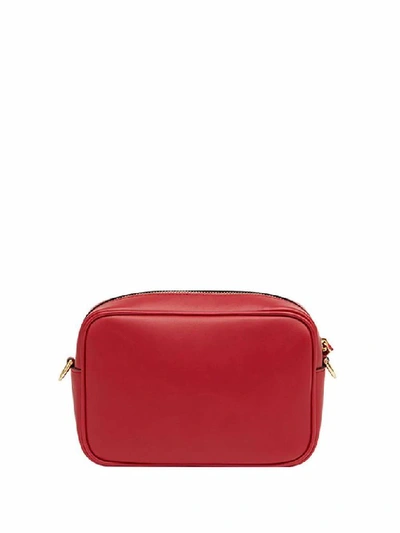 Shop Fendi Women's Red Leather Shoulder Bag