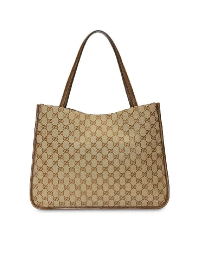 Shop Gucci Women's Brown Polyester Tote
