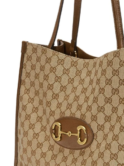 Shop Gucci Women's Brown Polyester Tote