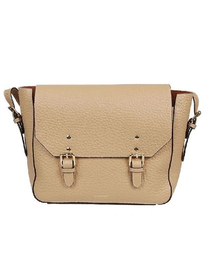 Shop Avenue 67 Women's Beige Leather Shoulder Bag