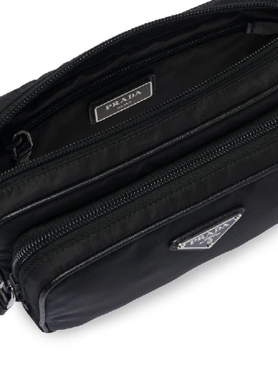 Shop Prada Women's Black Leather Belt Bag
