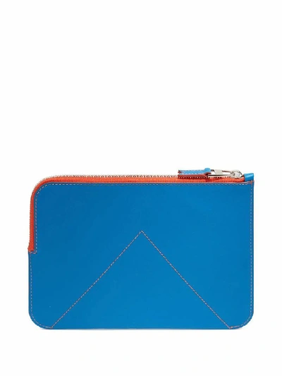 Shop Jw Anderson J.w. Anderson Women's Blue Leather Pouch